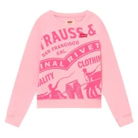 Vaikiškas megztinis Levi's HIGH RISE RAGLAN