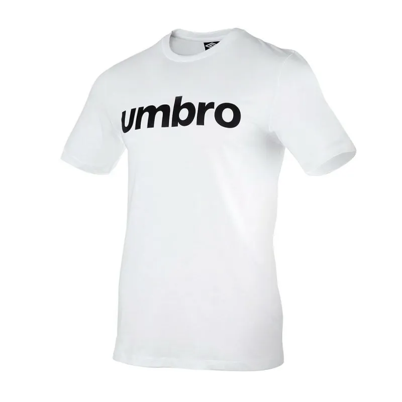 Vyriški marškinėliai su trumpomis rankovėmis Umbro  LINEAR 65551U 13V Balta