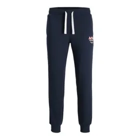 Aikuisten verkkahousut Jack & Jones JPSTGORDON 12225078 Laivastonsininen Miehet