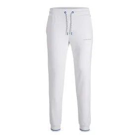 Aikuisten verkkahousut Jack & Jones JPSTGORDON JJGLOBUS  12225105  Valkoinen Miehet