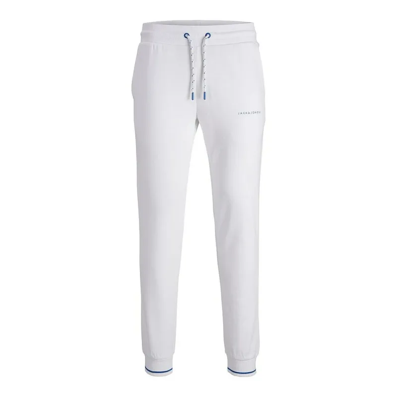 Sportinės kelnės suaugusiems Jack & Jones JPSTGORDON JJGLOBUS  12225105  Balta Vyras
