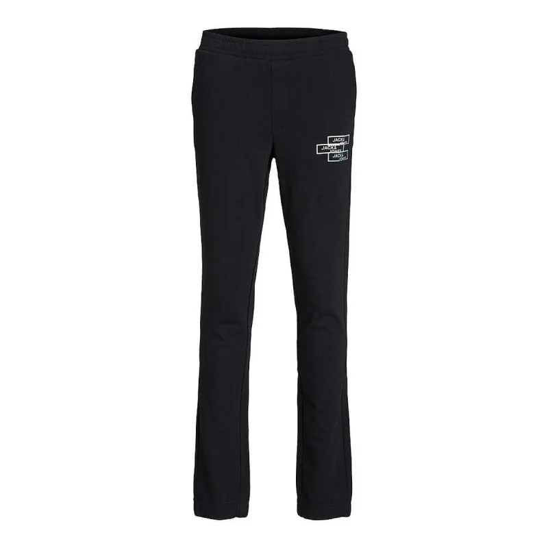 Sportinės kelnės vaikams Jack & Jones JPSTGORDON SPACE LOGO 12221570  Juoda