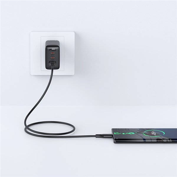 USB cable Acefast C3-04 USB-A to USB-C 1.2m black