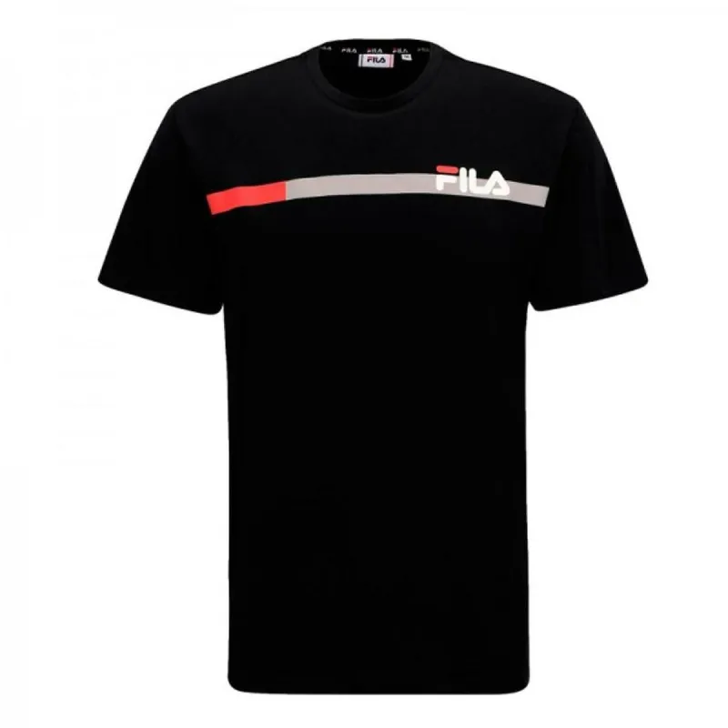 Спортивная футболка с коротким рукавом Fila FAM0428 80010 Чёрный