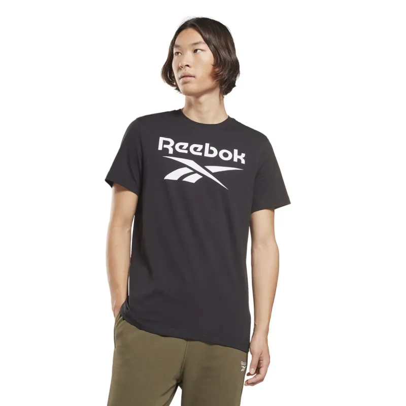 Lyhythihainen urheilupaita Reebok BIG LOGO TEE HD4222 Musta