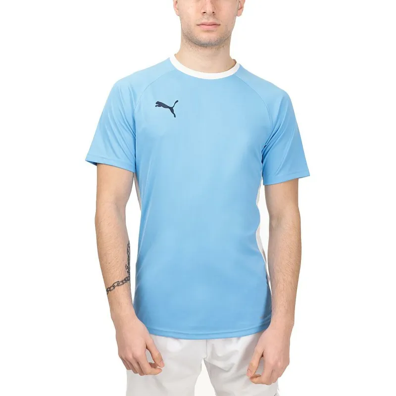 Sportiniai marškinėliai su trumpomis rankovėmis TEAMLIGA Puma 931832 02 Mėlyna Padelio