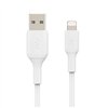 USB kabelis Belkin Boost Charge USB-A to Lightning 1.0m baltas