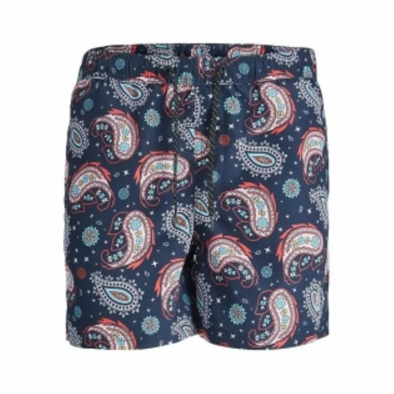Vyriškos glaudės Jack & Jones JPSTFIJI JJSWIM PAISLEY 12234512 Mėlyna