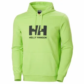 Vyriškas džemperis su gobtuvu HH LOGO Helly Hansen 33977 395 Žalia