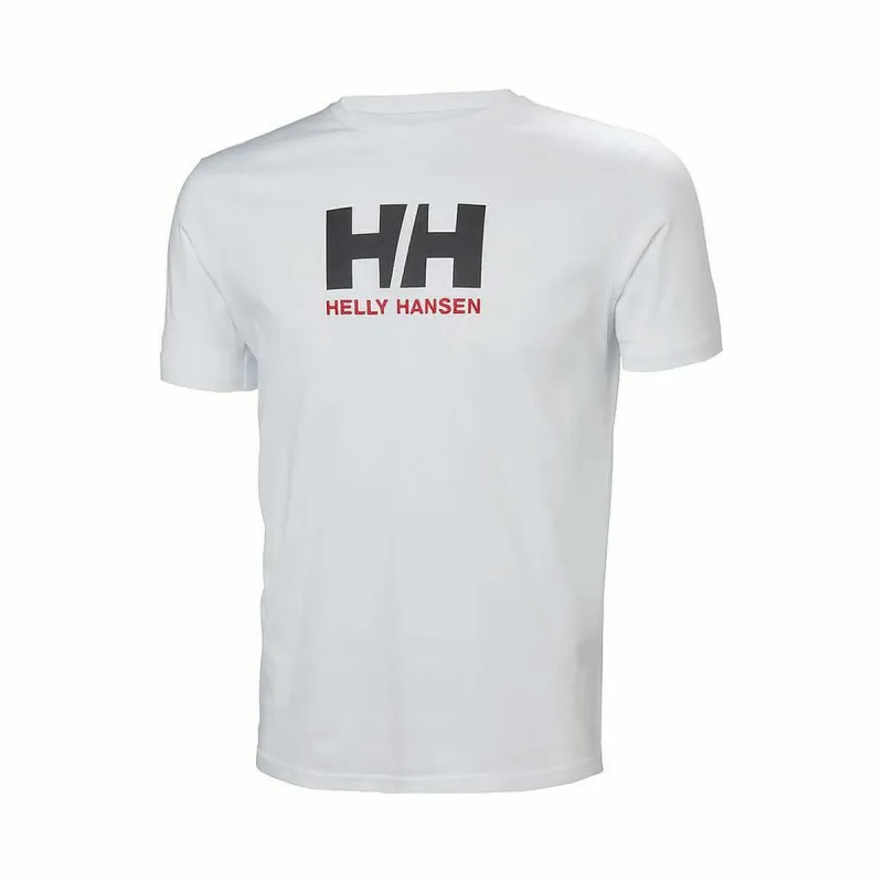 Sportiniai marškinėliai su trumpomis rankovėmis LOGO Helly Hansen 33979 001  Balta