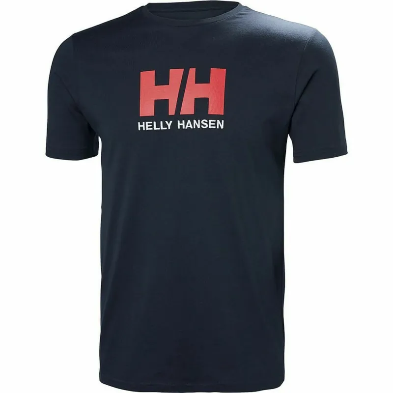Sportiniai marškinėliai su trumpomis rankovėmis LOGO Helly Hansen 33979 597 Tamsiai mėlyna