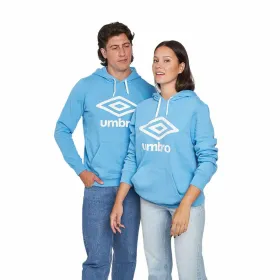 Vyriškas džemperis su gobtuvu Umbro LOGO 65835U LBY Mėlyna