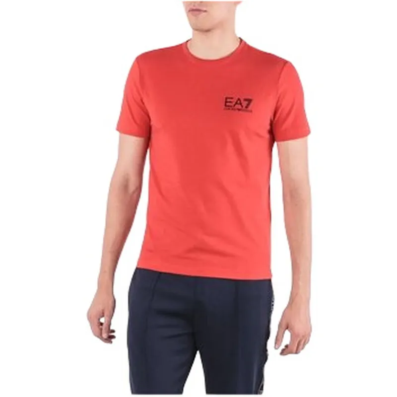 Sportiniai marškinėliai su trumpomis rankovėmis Armani Jeans 6ZPT52 PJ18Z C1451 Raudona (XL)