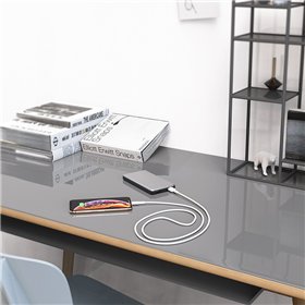 USB cable Borofone BX30 Lightning 1.0m silicone white