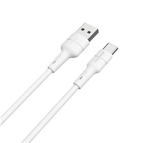 USB cable Borofone BX30 Type-C 1.0m silicone white