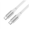 USB cable Borofone BX82 60W Type-C to Type-C 1.0m white
