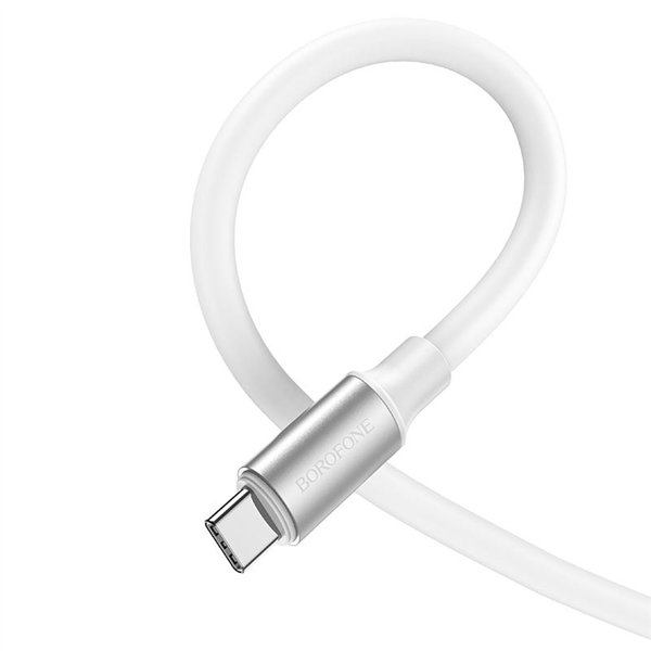 USB cable Borofone BX82 60W Type-C to Type-C 1.0m white