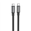 USB cable Borofone BX82 60W Type-C to Type-C 1.0m black