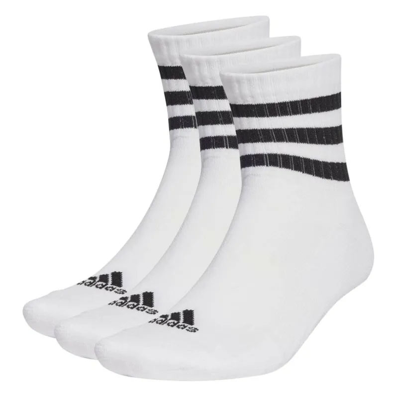 Sporta zeķes Adidas 3S C SPW MID 3P HT3456 Balts 3 pāri
