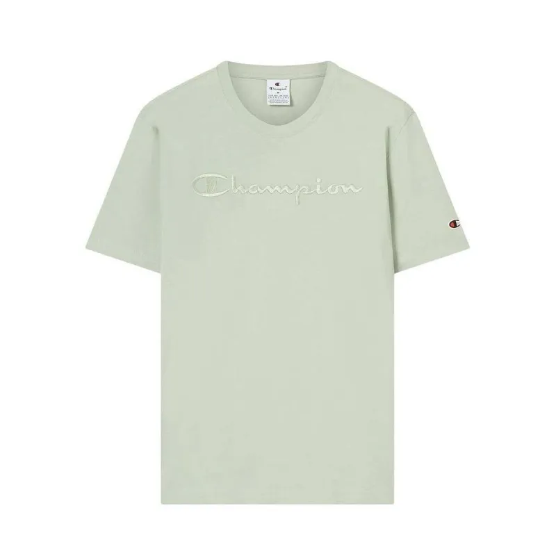 Vyriški marškinėliai su trumpomis rankovėmis Champion CHAMPION SS TEE 220273 CVS Žalia