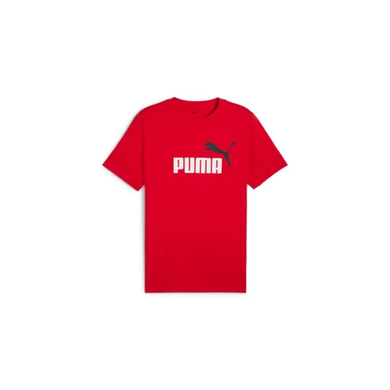 Vyriški marškinėliai su trumpomis rankovėmis Puma ESS 2 COLOR No. 1 Logo Tee C/O 684708 11 Raudona