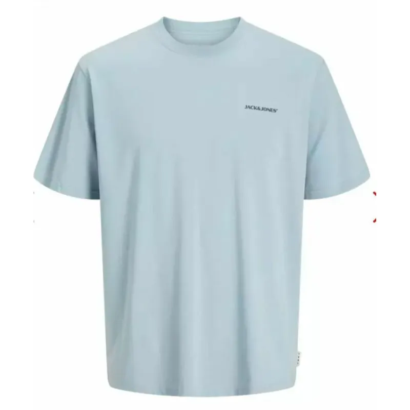 Футболка с коротким рукавом мужская Jack & Jones JCOPACER BACK PRINT TEE 12273297 Синий