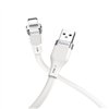 USB cable Hoco U72 Lightning 1.2m silicone white