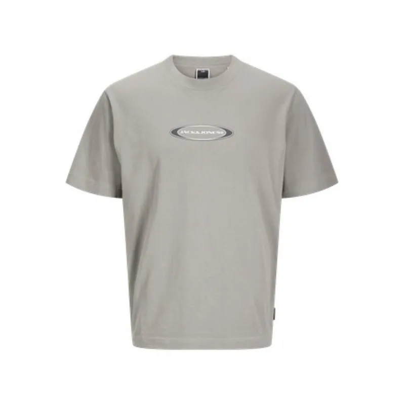 Футболка с коротким рукавом мужская Jack & Jones JCOPACER BRANDING PRINT 12273880 Серый