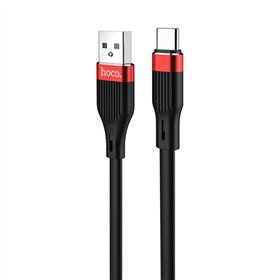 USB cable Hoco U72 Type-C 1.2m silicone black