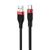 USB cable Hoco U72 Type-C 1.2m silicone black