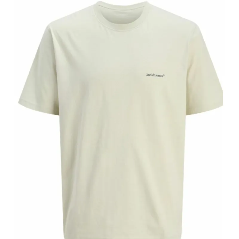Футболка с коротким рукавом мужская Jack & Jones JORSPLIT BACK TEE 12272996 Зеленый