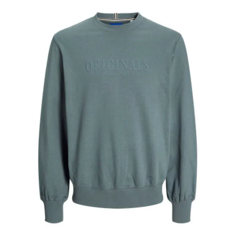 Толстовка без капюшона мужская Jack & Jones JORFREDERIKSBERG 12265756 Синий