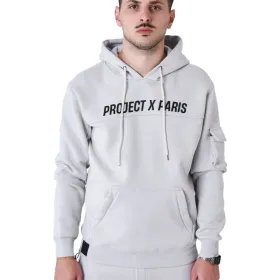 Vyriškas džemperis su gobtuvu Project X Paris PROJECT SWEAD&HOODIE 2522058 LS Pilka