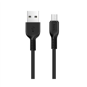 USB kabelis Hoco X20 USB-A to MicroUSB 2.0m juodas