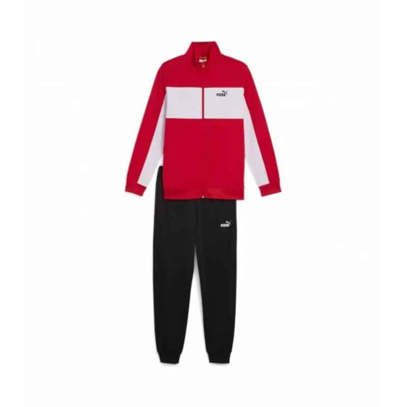 Sportinis kostiumas suaugusiems Puma Poly Colorblock Suit C/O 687304 11 Raudona Vyras