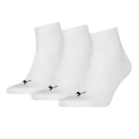 Sportinės kojinės Puma QUARTER PLAIN 3P 701230337 300 Balta 3 poros