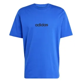 Men’s Short Sleeve T-Shirt Adidas M LIN SJ T JE8995 Blue