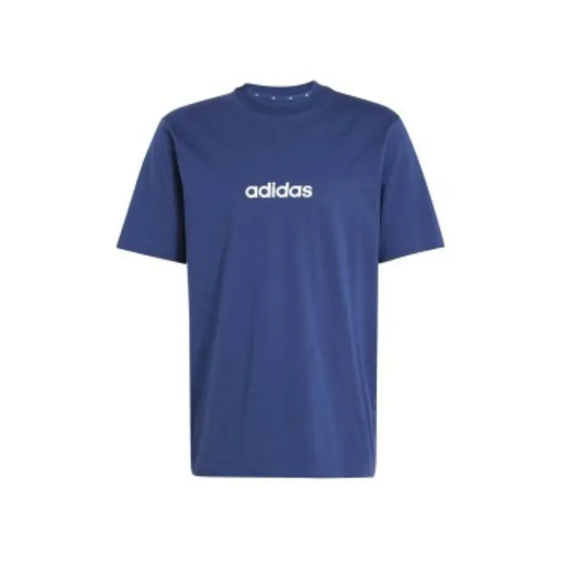 Men’s Short Sleeve T-Shirt Adidas M LIN SJ T JE8999 Blue