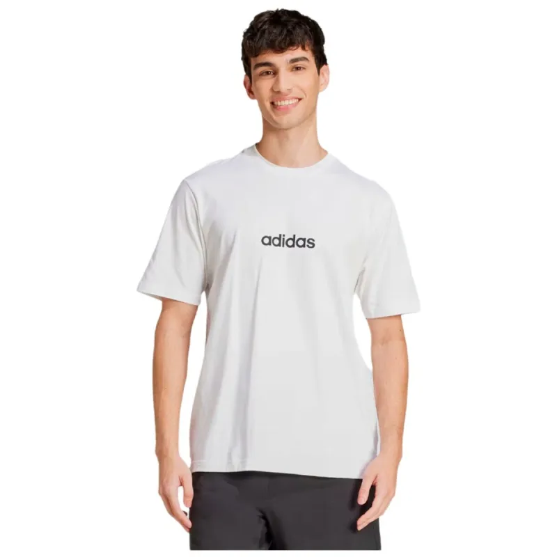 Miesten T-paita Adidas M LIN SJ T JE9000 Valkoinen