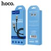 USB cable Hoco X26 Lightning 1.0m black-gold