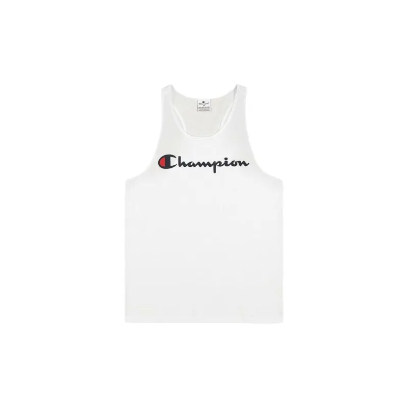 Vyriški marškinėliai be rankovių Champion CHAMPION TANK 220780 Balta