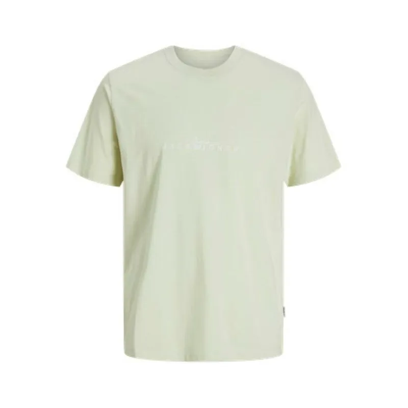 Футболка с коротким рукавом мужская Jack & Jones JORVARENNA BRANDING TEE Зеленый