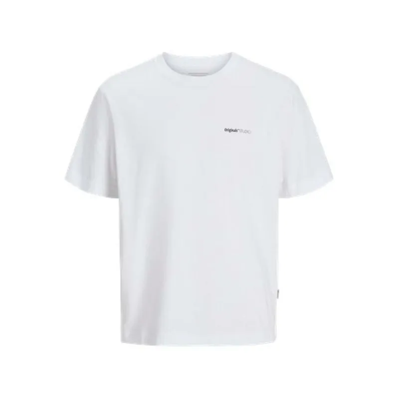 Vyriški marškinėliai su trumpomis rankovėmis Jack & Jones JORVARENNA PAINTED BACK TEE Balta