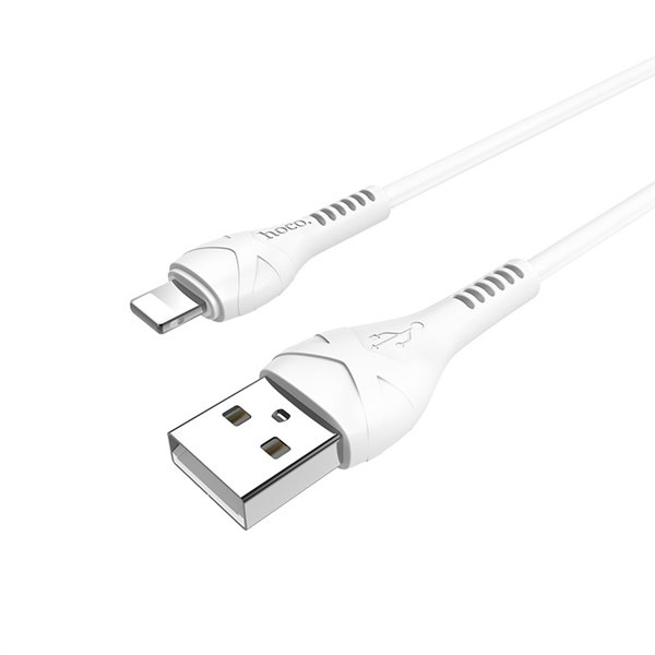 USB cable Hoco X37 Cool Power Lightning 1.0m white