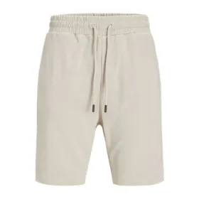 Sports Shorts Jack & Jones JPSTGORDON BRADLEY SWEAT SHORTS MID 12249285 Beige