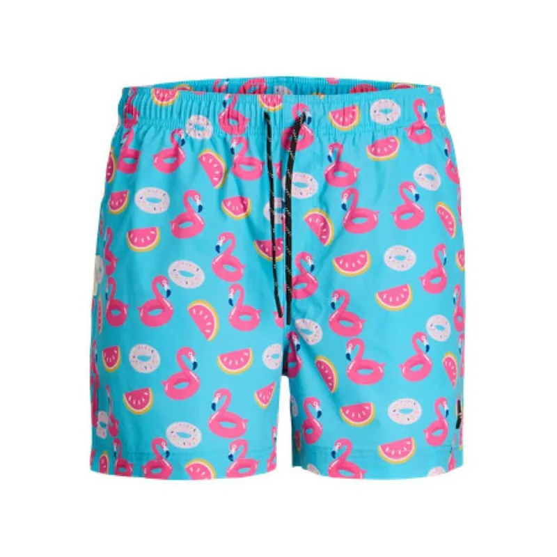 Vyriškos glaudės Jack & Jones JPSTMAUI JJSWIM NOVELTY AOP AKM SN 12272809 Mėlyna