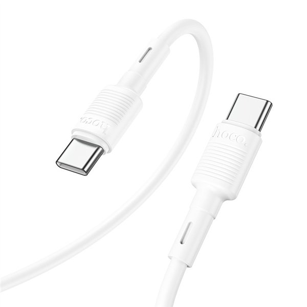 USB cable Hoco X83 60W Type-C to Type-C 1.0m white
