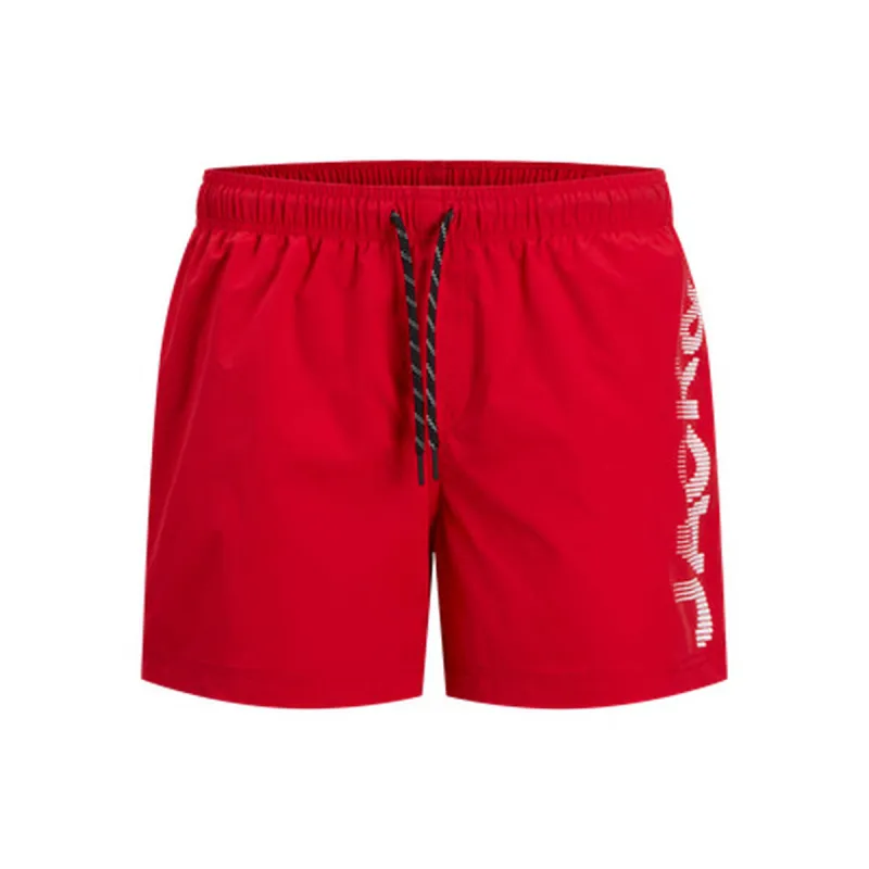 Vyriškos glaudės Jack & Jones JPSTMAUI JJSWIM SPLICE LOGO AKM Raudona