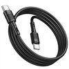 USB cable Hoco X83 60W Type-C to Type-C 1.0m black