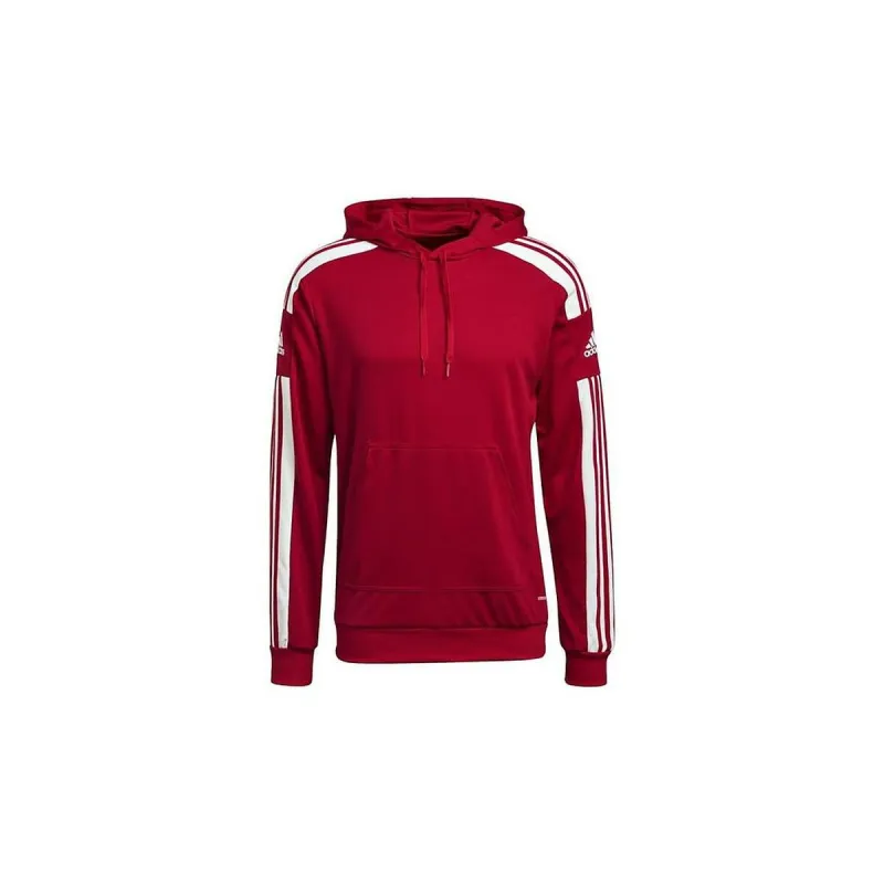 Vīriešu Sporta Krekls ar Kapuci Adidas SQ21 HOOD GP6435 Sarkans